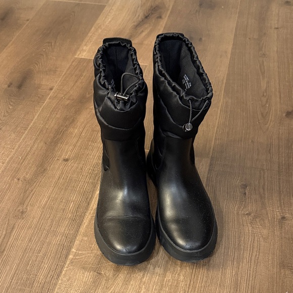 Cole Haan Black Winter & Rain Boots - Picture 1 of 8